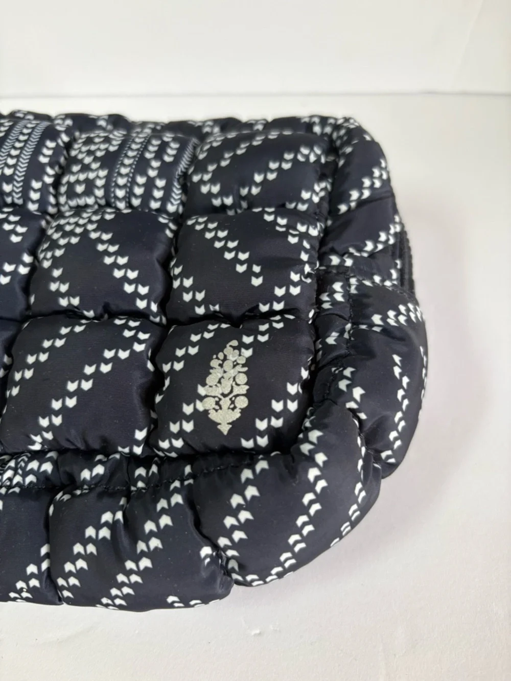 NWOT Free People FP Movement Printed Quilted Mini Case